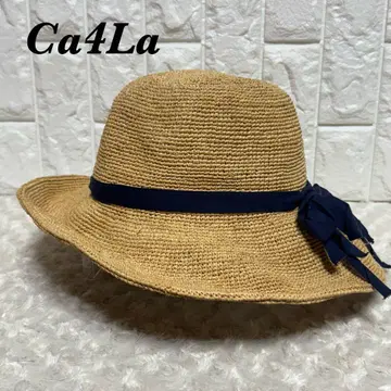 Ca4La 카시라 장미색 모자 밀짚모자 일본제