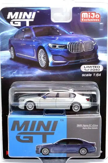MINI GT BMW 알피나 B7 x 드라이브 체이스