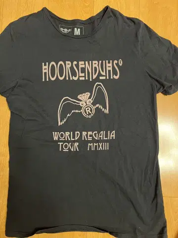 HOORSENBUHS 월드 투어 MMXVII 호센 부스 티셔츠