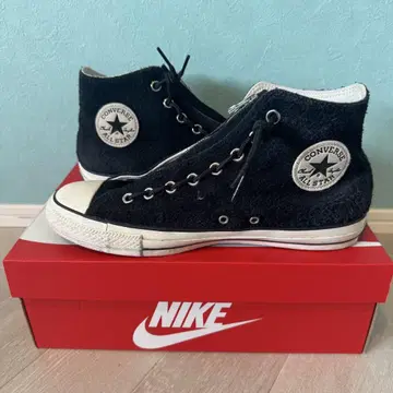 CONVERSE ALL STAR 블랙 하이컷 스니커즈