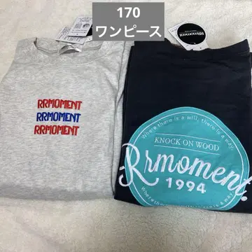 루루 모먼트 RRmoment 반팔 롱 셔츠 원피스 170