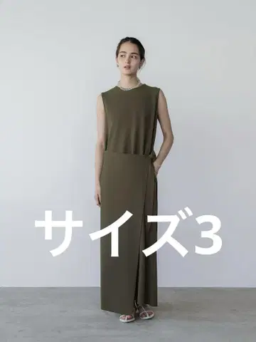 이지 랩 맥시 원피스 크루레