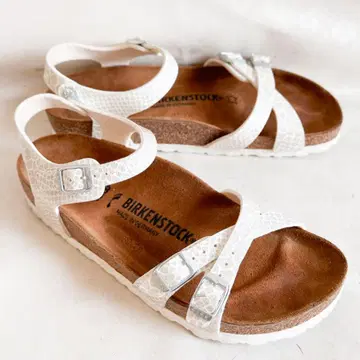 BIRKENSTOCK 버켄스탁 매직 스네이크 샌들 화이트
