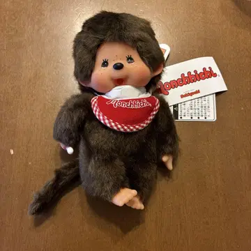 Monchhichi 봉제 인형 프리미엄 스탠다드 S 브라운