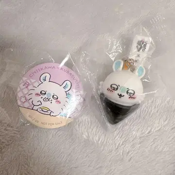 치이카와 쿠라스시 콜라보 비쿠라폰 피규어 + 캔뱃지 세트 (모몽가)
