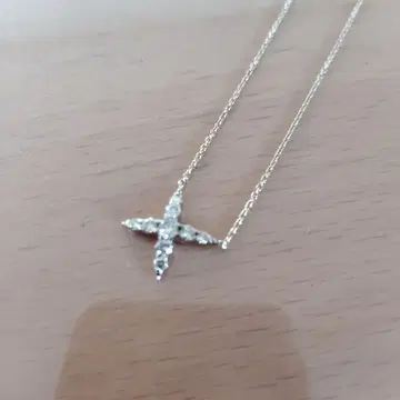 오크 브라운 다이아 목걸이 0.5캐럿