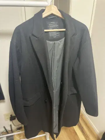 체스터 코트 블랙