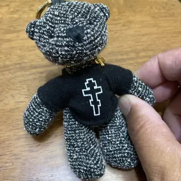 곰 봉제 인형 십자가 티셔츠 포함