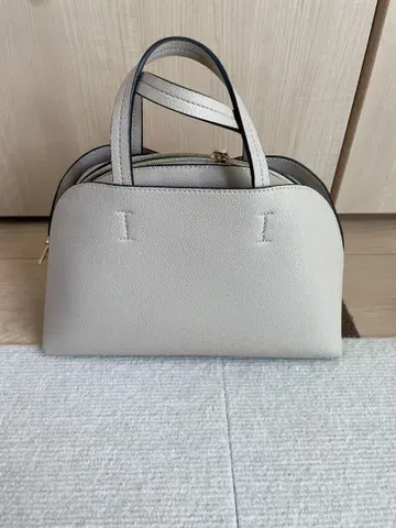 그레이 심플 핸드백 약 30cm