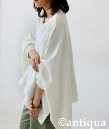 새상품급! antiqua 모드 와이드 상의