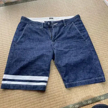 모모타로 청바지 10.5oz 하프 팬츠