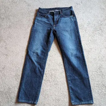 WILD JEANS 스트레이트 데님 다크 블루