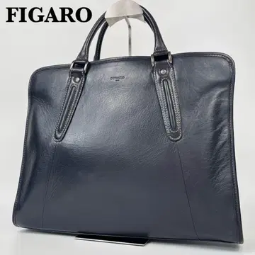FIGARO 피가로 비즈니스 백 브리프 케이스 가죽 네이비