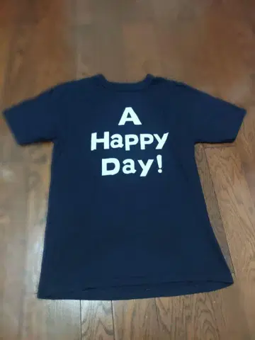 UES A HAPPY DAY 티셔츠 3 인디고 새상품급