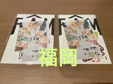 timelesz FAM 회장에서만 판매되는 스티커 2개 세트 후쿠오카