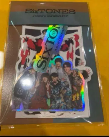 SixTONES AnniVERSARY 미니 사진 스티커 세트