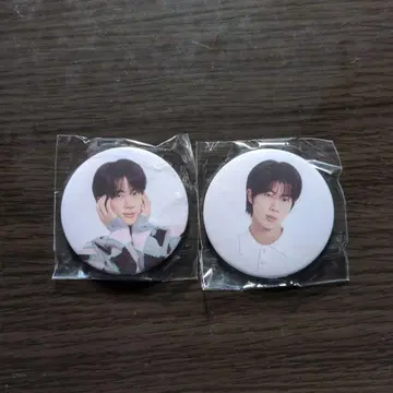 김석진 캔뱃지 2개 세트
