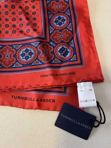 TURNBULL & ASSER 포켓 치프 스카프