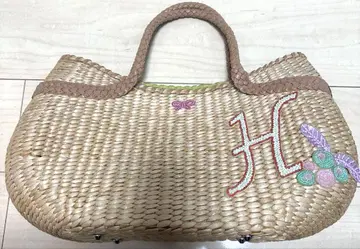 ANYA HINDMARCH 바스켓백 H 마크