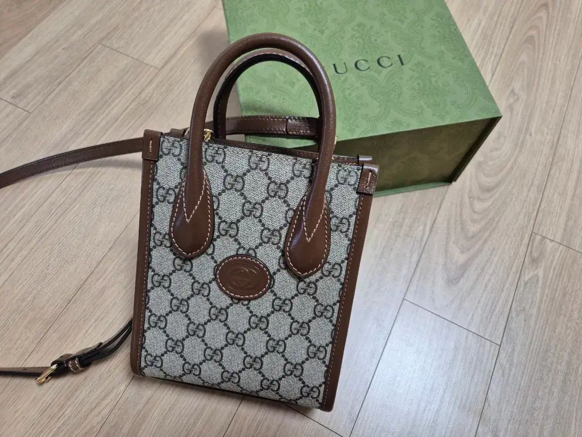 Gucci Interlocking G Mini Tote Bag