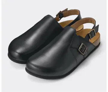 지유 남성용 클로그 샌들 26.0cm 블랙