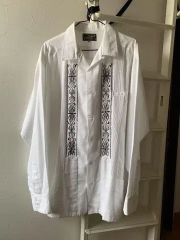 ESTRELLA STANDARD 쿠바 셔츠 46 화이트 XL-2XL