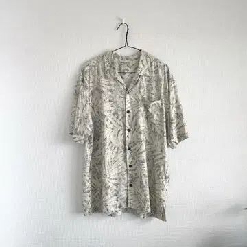 Tommy Bahama 타미힐피거 오픈 카라 실크 오픈 칼라 셔츠 반팔