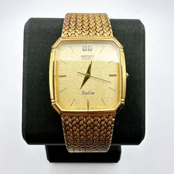 새상품급 작동품 SEIKO 세이코 돌체 골드 남성용 빈티지