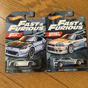 핫휠 Nissan 370Z & Skyline GT-R(R34)