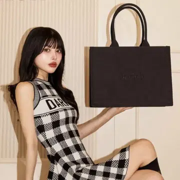 Darich 로고 토트백 BLK 블랙