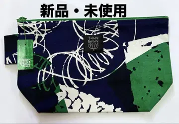 TANSAN TEXTILE 멀티 파우치 L 택 포함 새상품 미사용
