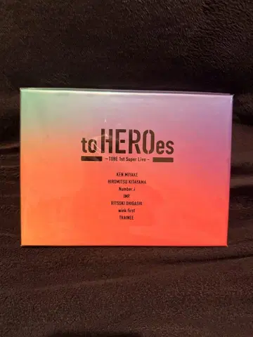 초회 한정판 toHEROes 블루레이 Blu-ray