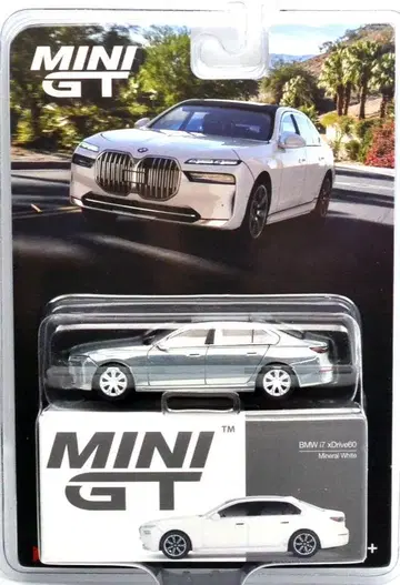 MINI GT BMW i7 x DRIVE60 체이스 카
