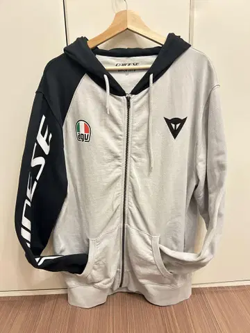Dainese 후드티 M 사이즈 그레이/블랙
