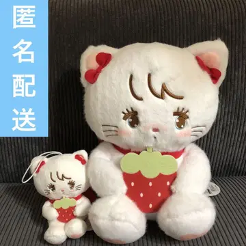 mikko 딸기 마스코트 BIG 봉제 인형 무스 봉제 인형