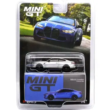 MINI GT BMW M4 네이비 컴페티션 (G82) 체이스 카