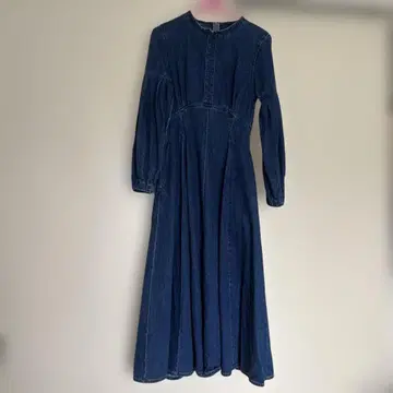 moussy 롱 데님 원피스