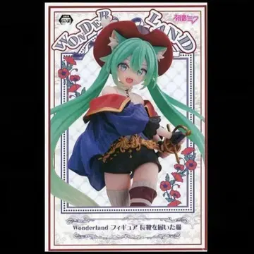 하츠네 미쿠 장화를 신은 고양이 Wonderland 피규어