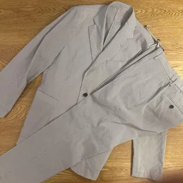 BARNEYS 사이즈 시어서커 셋업 수트