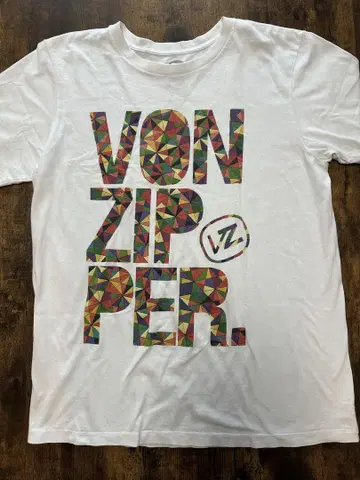 VONZIPPER 컬러풀 티셔츠 L
