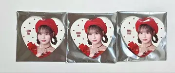 =LOVE 이코라부 오바 하나 토쿠베츄 캔뱃지 3개 세트