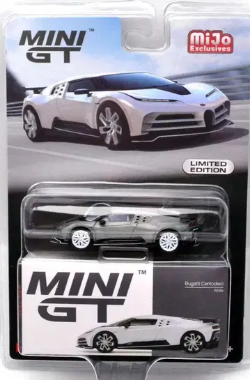 MINI GT 부가티 첸토디에치 (화이트) 체이스 카