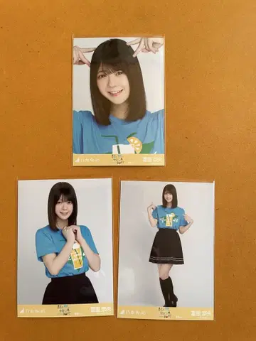 노기자카46 브로마이드 시즈오카 라이브 티셔츠 토미사토 리나 컴프