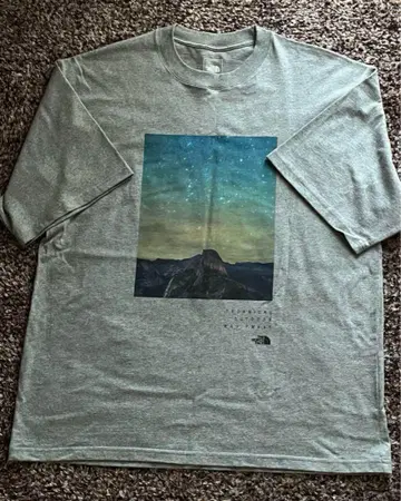 THE NORTH FACE 별이 빛나는 하늘 디자인 티셔츠 새상품급