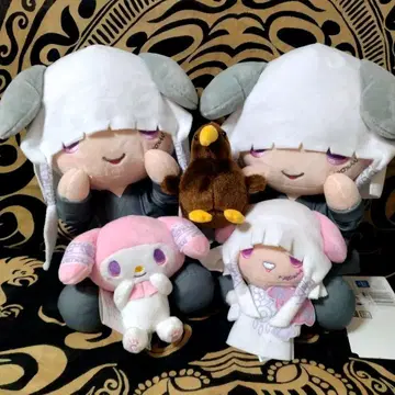 지그재그 산리오 봉제 인형 생명님
