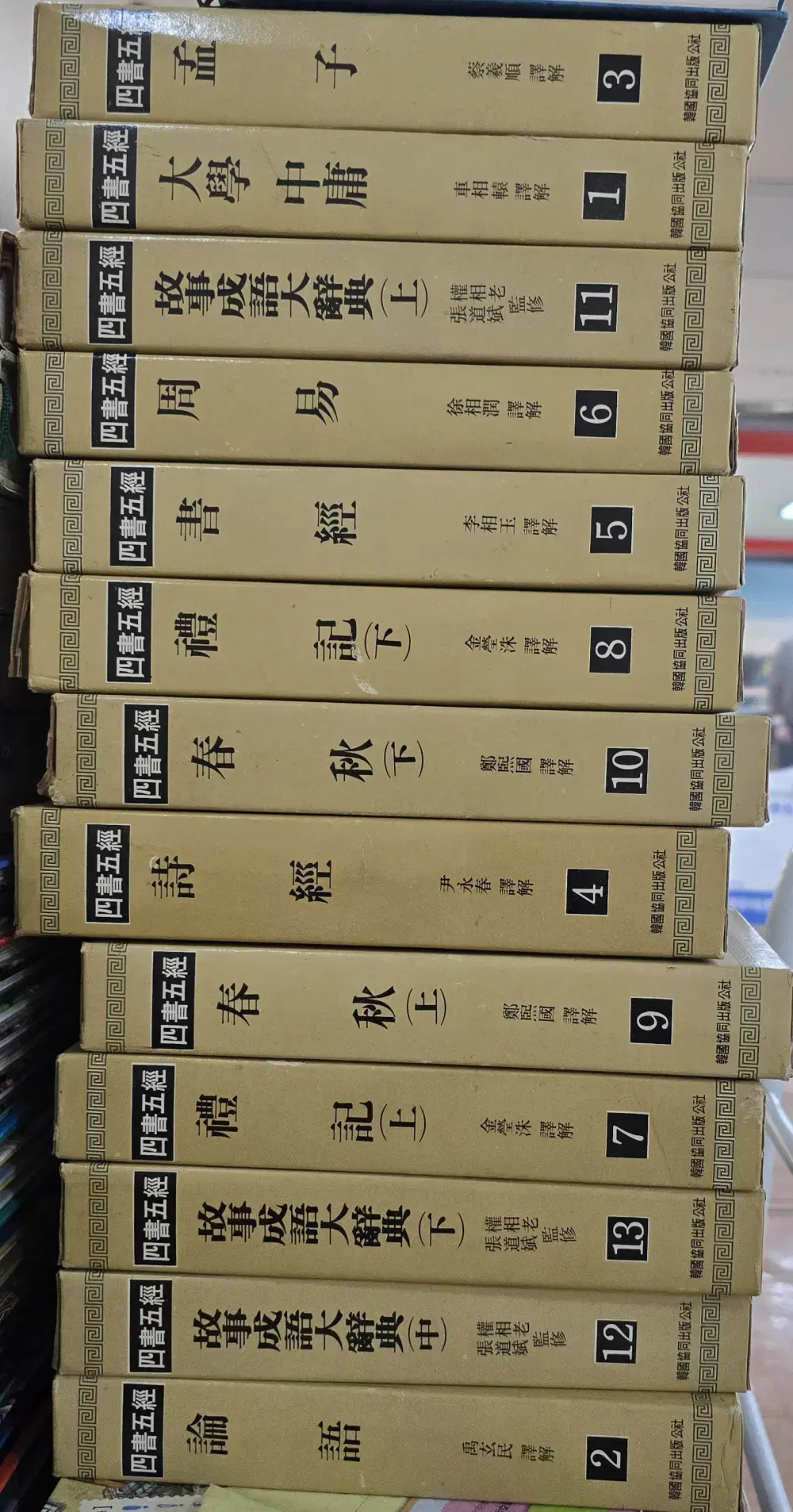 The Great Books of Chinese Philosophy 13-Volume Set, Korean Cooperative Publishing Co., Liberal Arts Book, Humanities Book, Elementary School Complete Collection, Novel