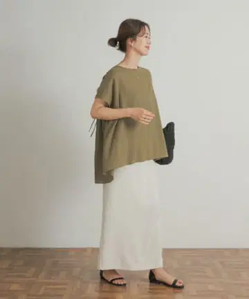 URBAN RESEARCH DOORS 백 개더 블라우스