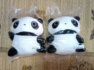 타레판다 타레비야 타월 원단 봉제 인형 2개 세트
