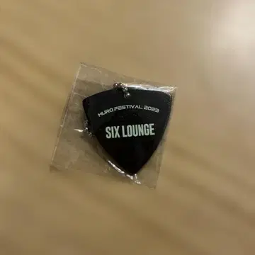 SIX LOUNGE 피크형 키링 무로 페스티벌 2023 가챠