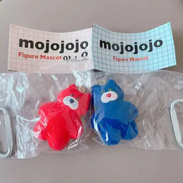 mojojojo 고양이 빨간색 파랑
